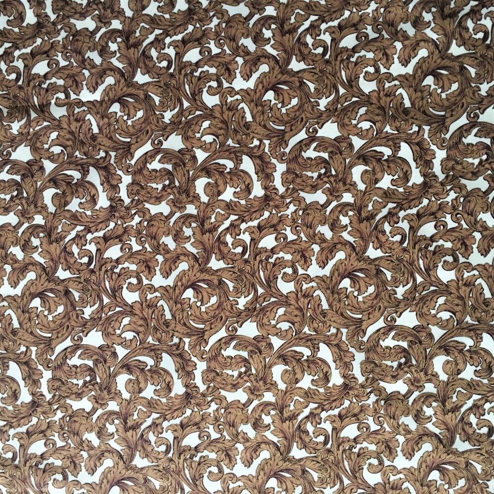 Florentine Scroll Cotton Fabric